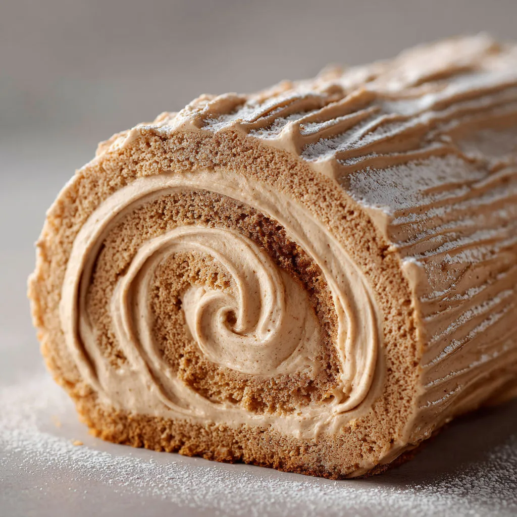 Délicieuse bûche de Noël au café : recette maison!