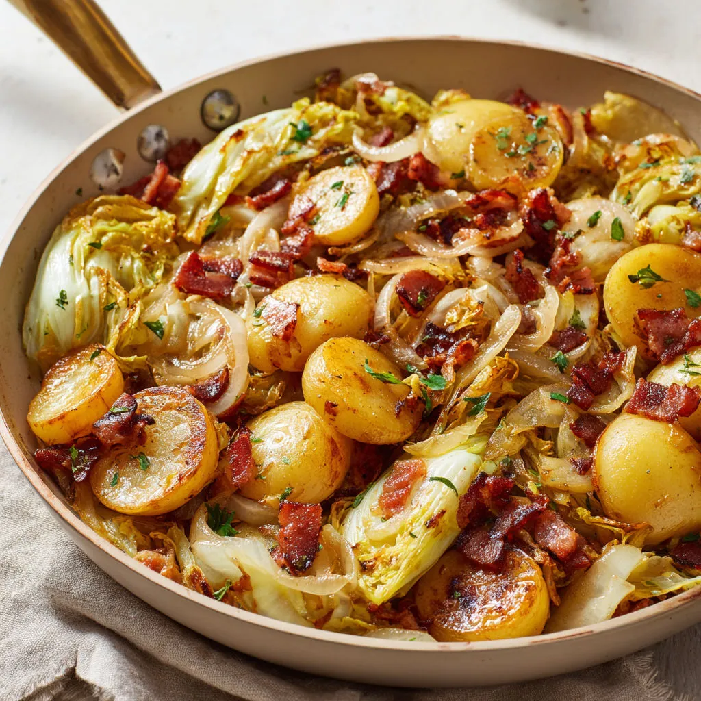 Délicieuse poêlée paysanne d'endives: recette simple et savoureuse