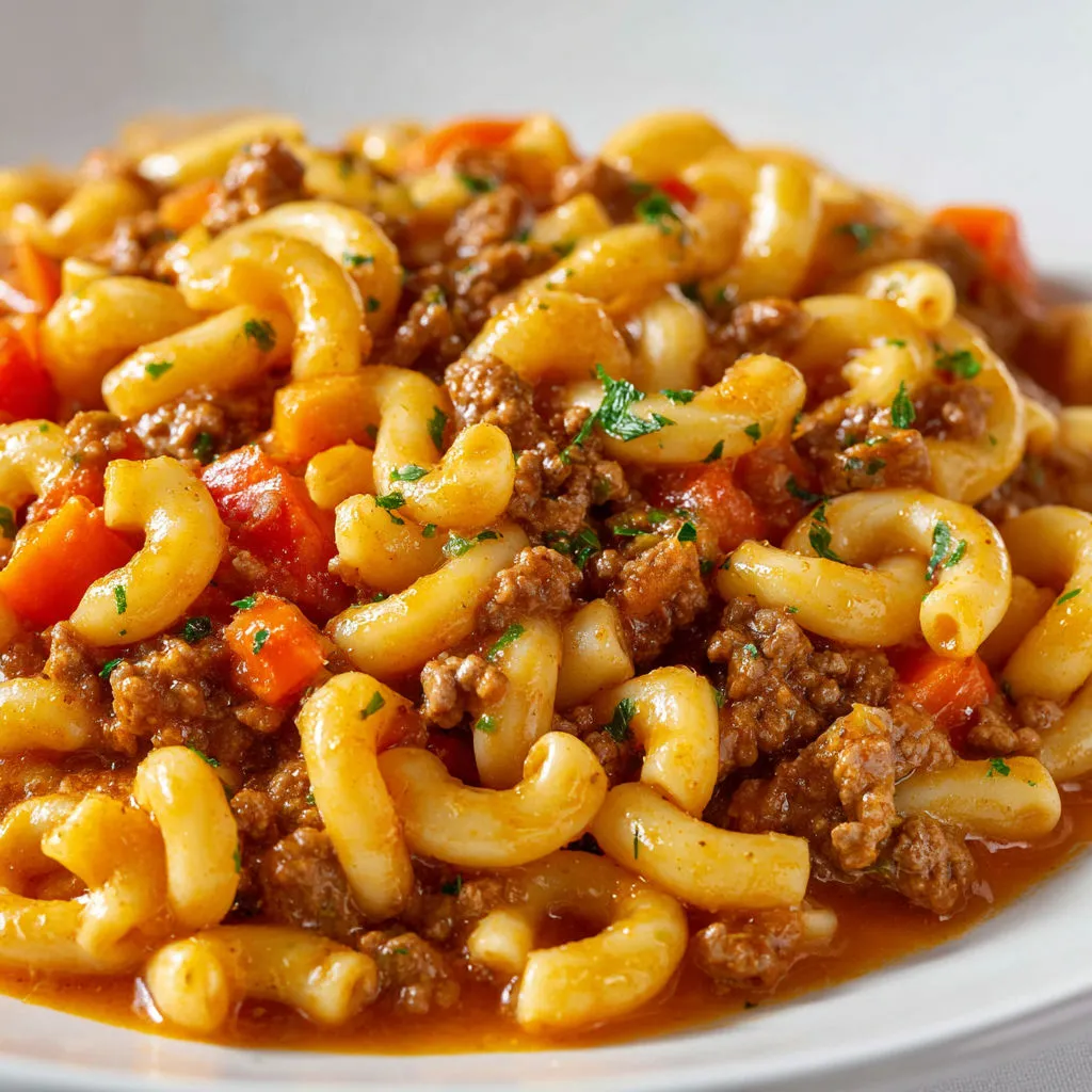 Délicieux macaroni à la viande hachée: recette simple et savoureuse
