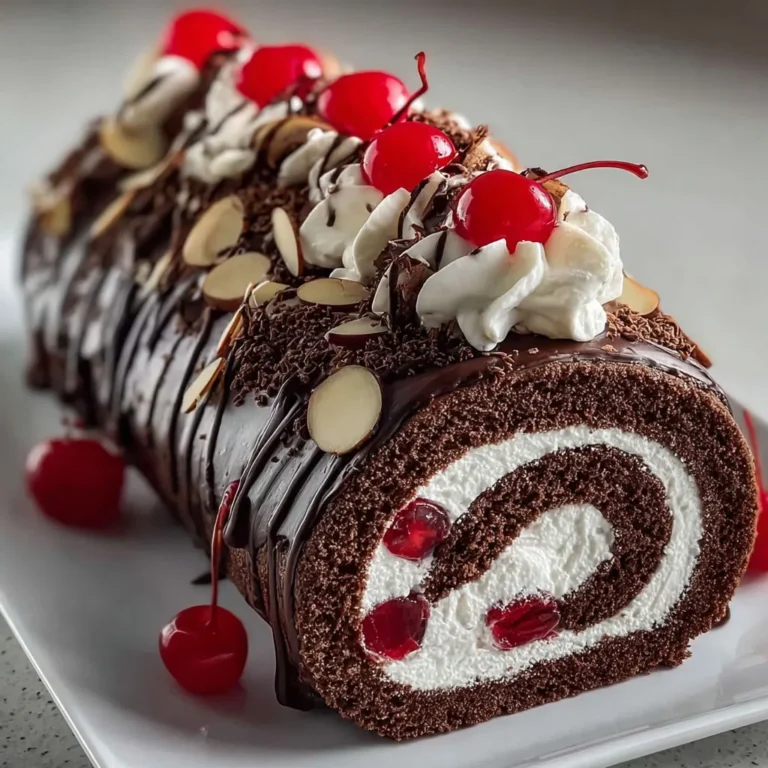 Délicieux roulé Forêt-Noire : recette authentique et gourmande