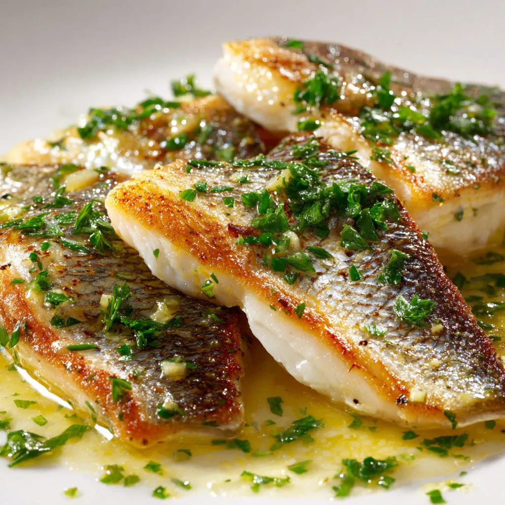 Filets de daurade au beurre citronné: recette savoureuse et facile