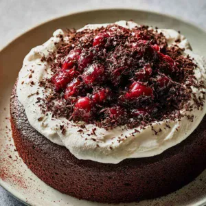 Gâteau forêt-noire facile et délicieux