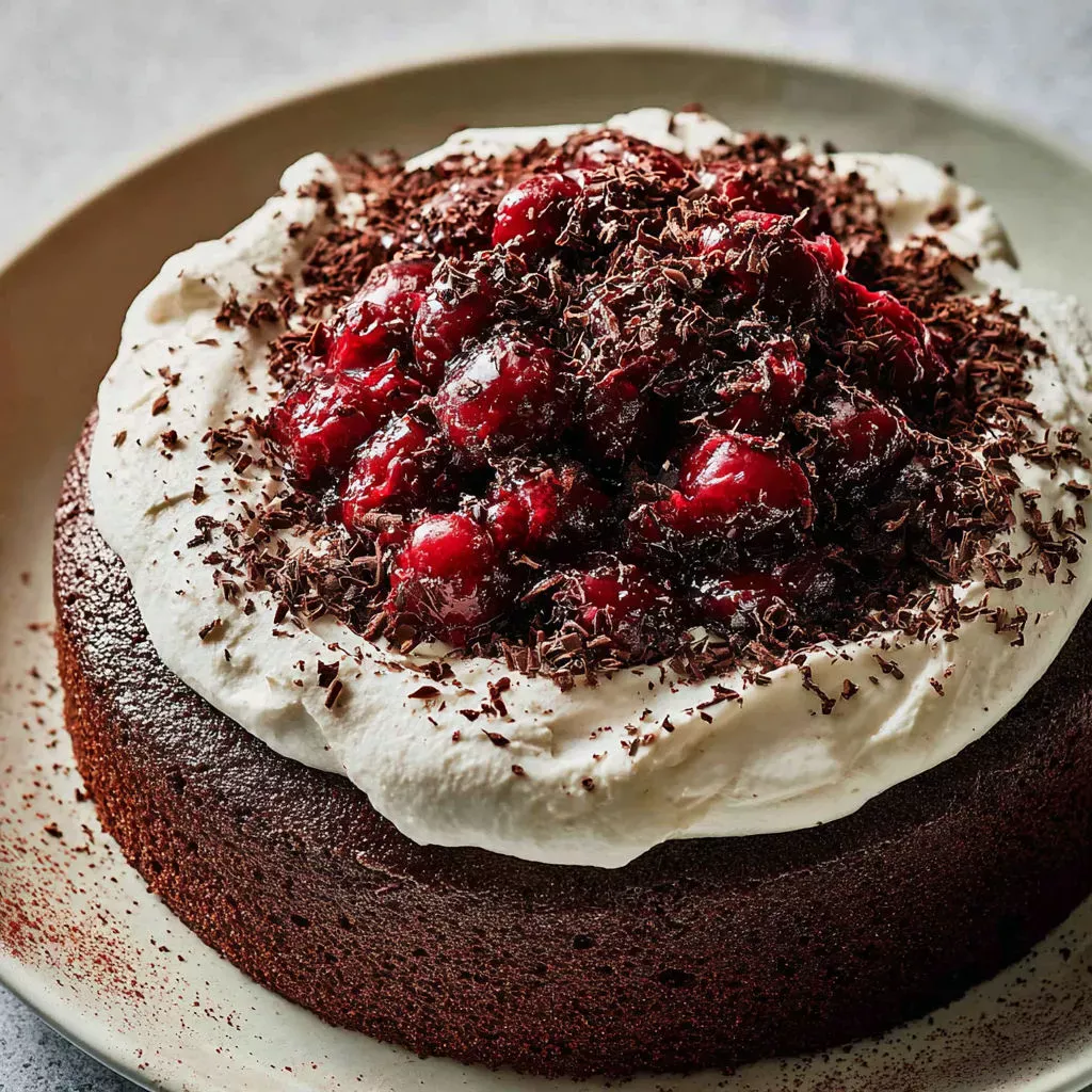 Gâteau forêt-noire facile et délicieux