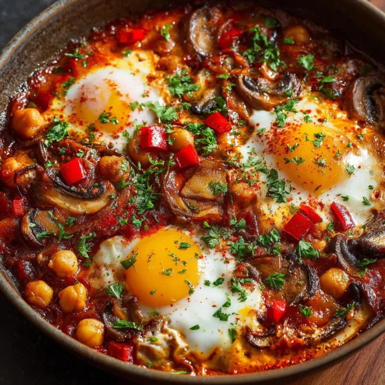 Recette de Chakchouka d'Hiver : Savoureuse et Réconfortante