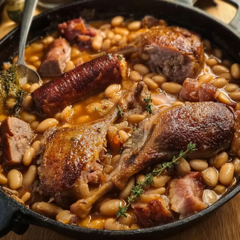 Recette du Cassoulet Maison Traditionnel en Cocotte