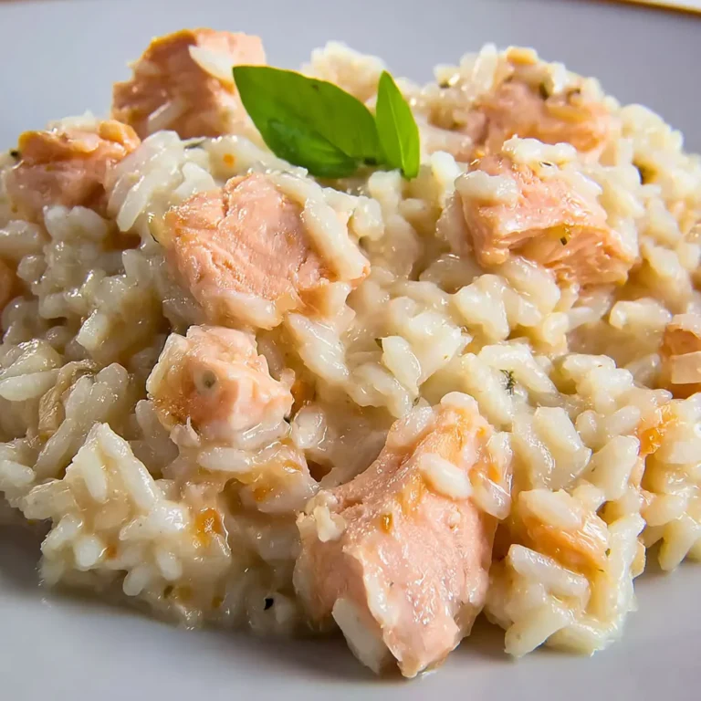 Risotto saumon crémeux et rapide avec Cookeo