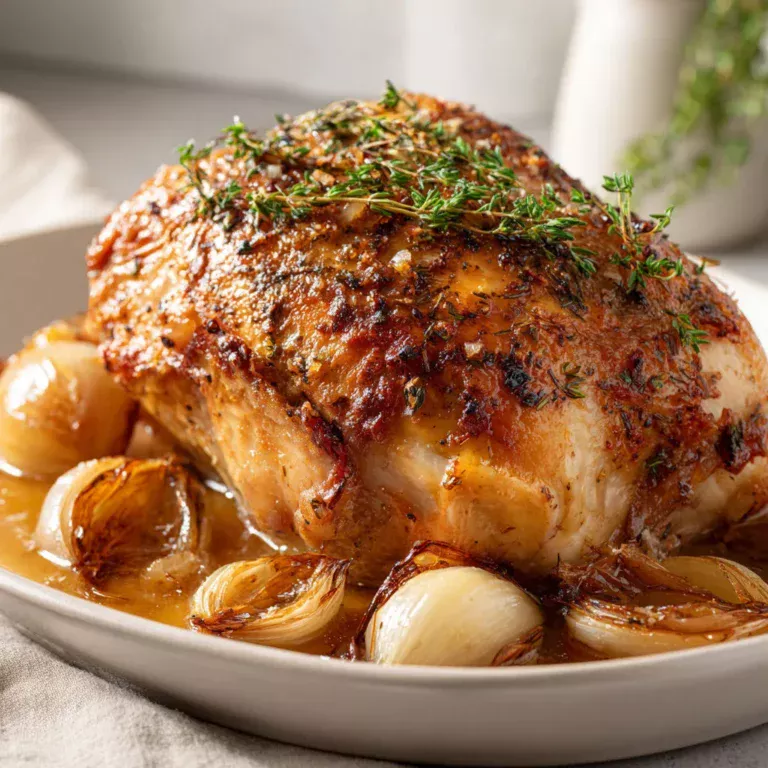 Rôti de dinde savoureux cuit au four : recette facile