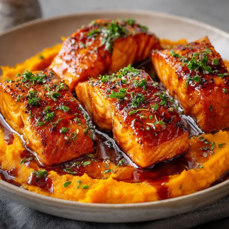 Saumon laqué érable et patates douces: recette savoureuse et facile