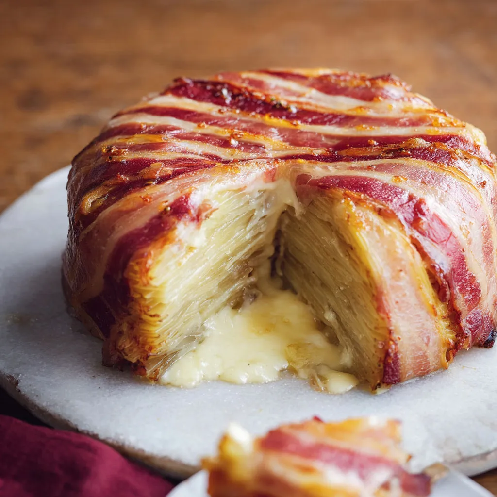 Délice gratiné pomme de terre au reblochon