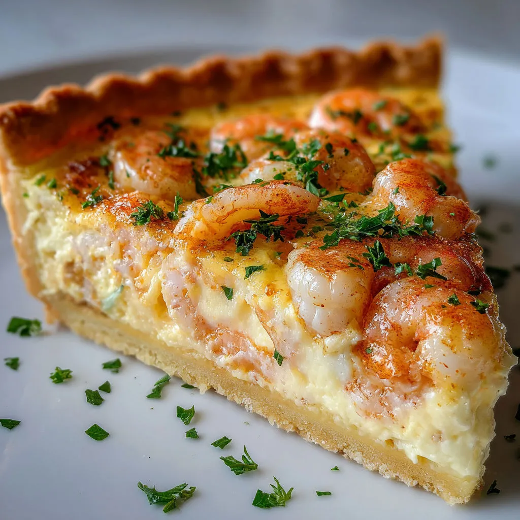 Délice marin : Tarte Crevettes Floride aux saveurs exotiques