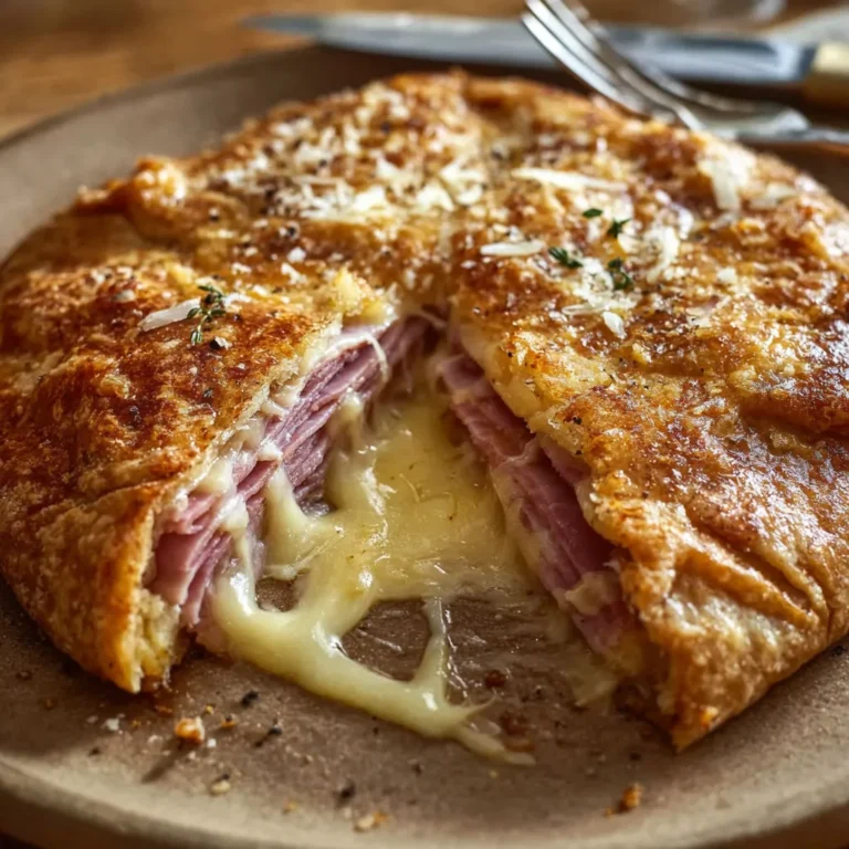 Délicieuse Galette Jambon-Fromage au Sarrasin: Recette Facile.