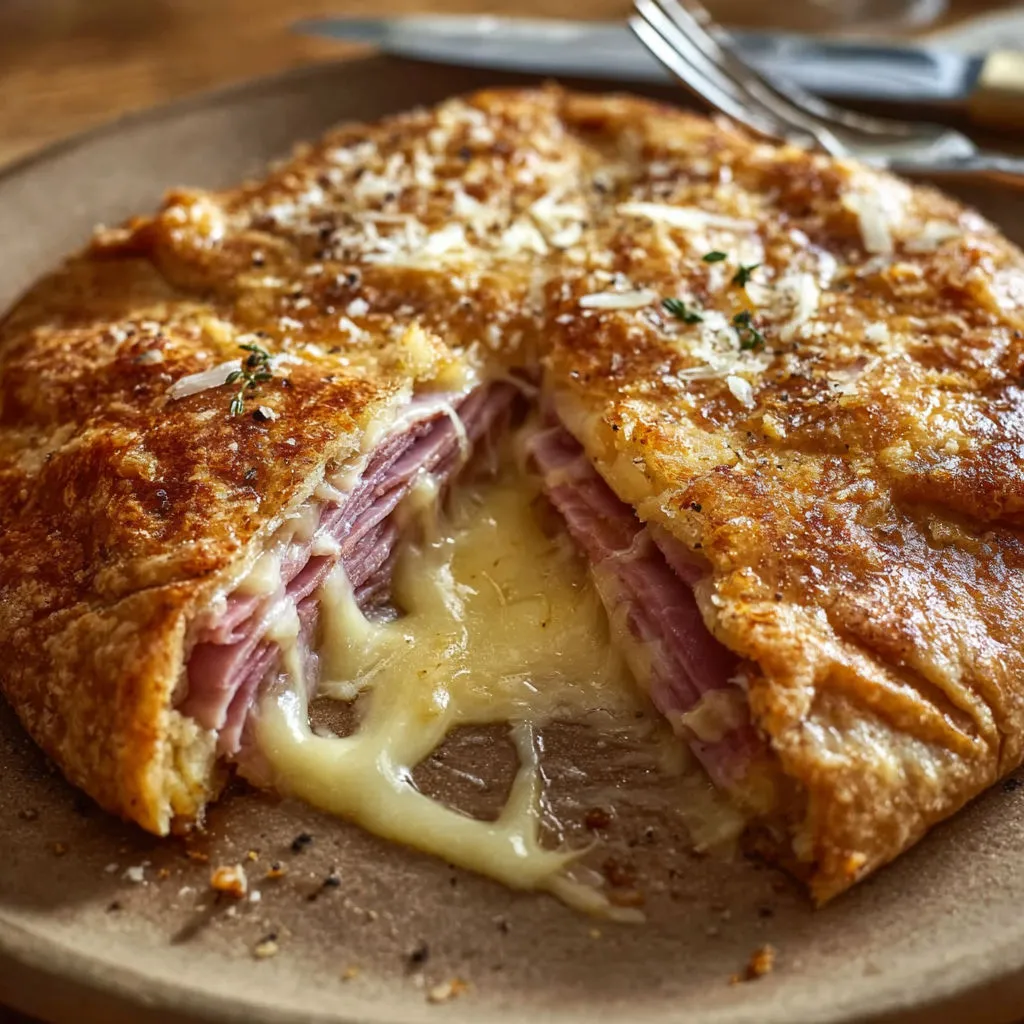 Délicieuse Galette Jambon-Fromage au Sarrasin: Recette Facile.