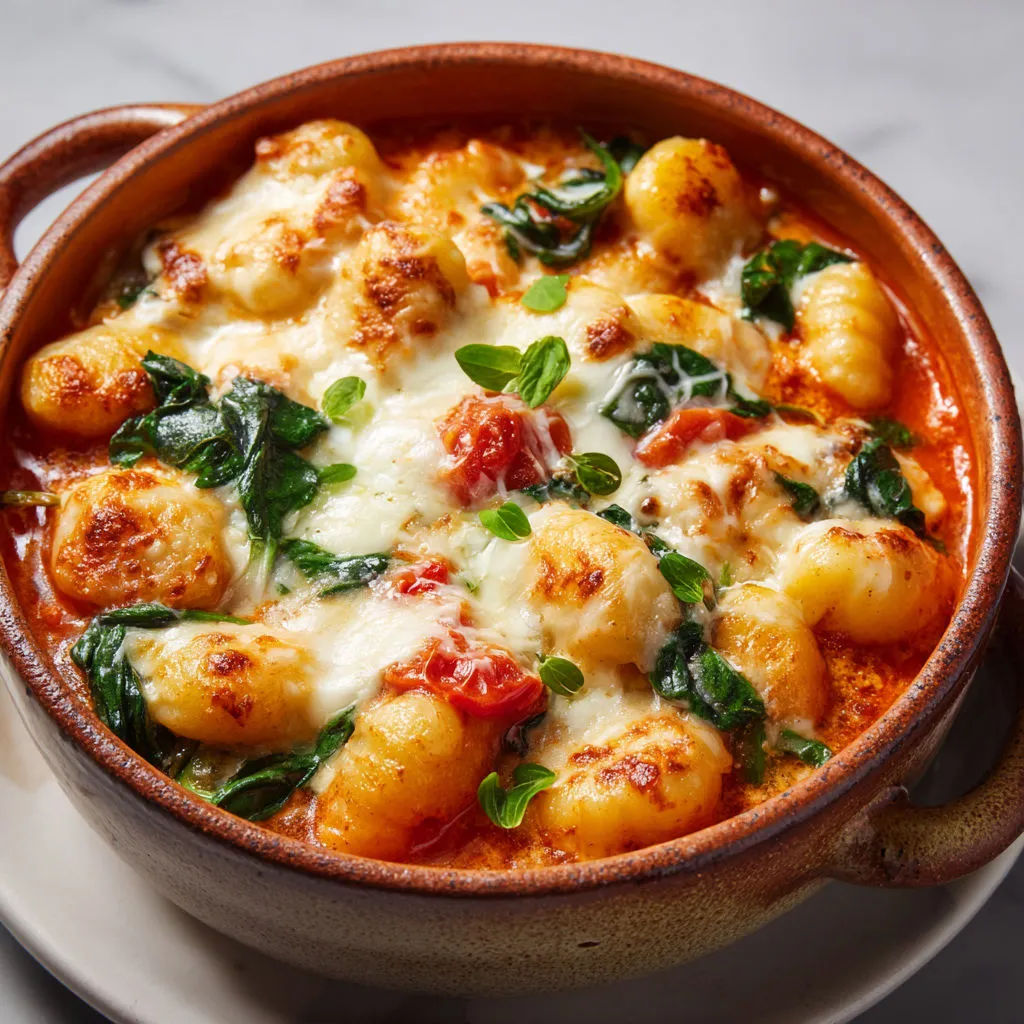 Délicieuse recette de cocotte de gnocchis crémeux