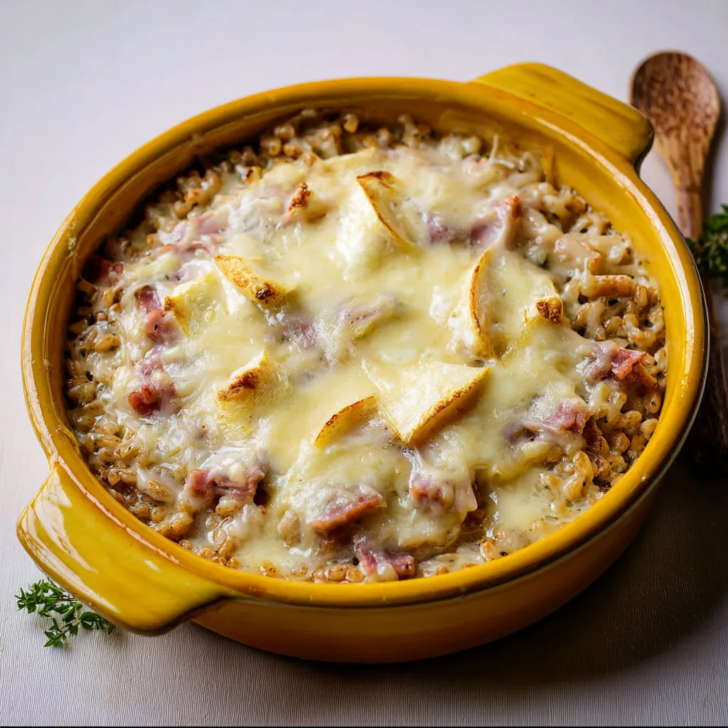 Délicieuse recette de Croziflette au jambon de Savoie