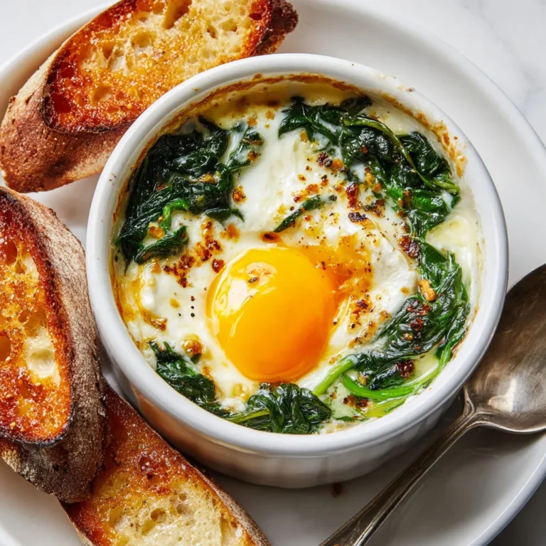 Délicieuse recette Œufs cocotte chèvre épinards prête en minutes