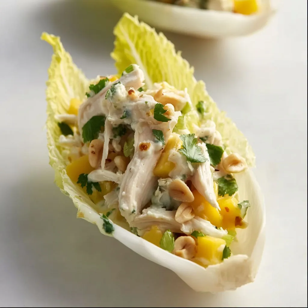 Délicieux Bateaux Endive Poulet Mangue: Recette Fraîche et Savoureuse