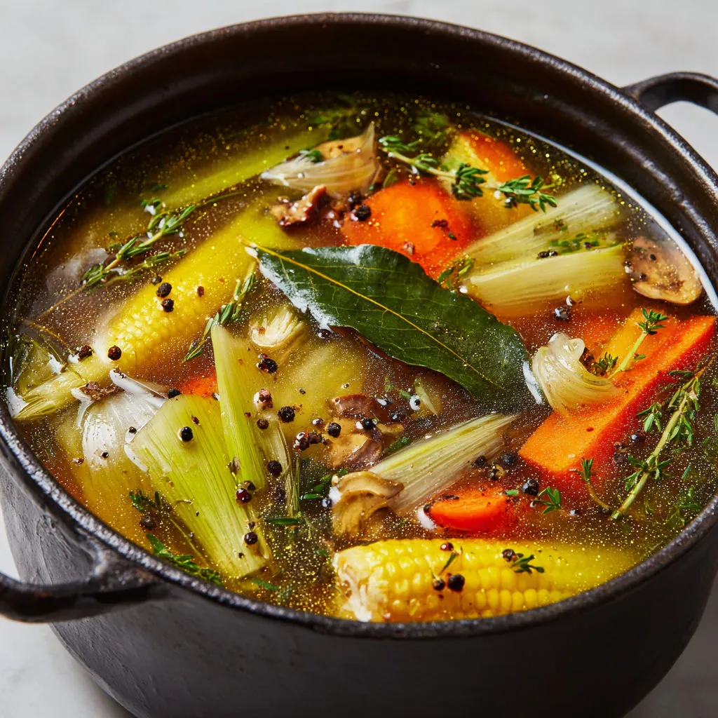 Délicieux bouillon vert pour réduire le gaspillage alimentaire