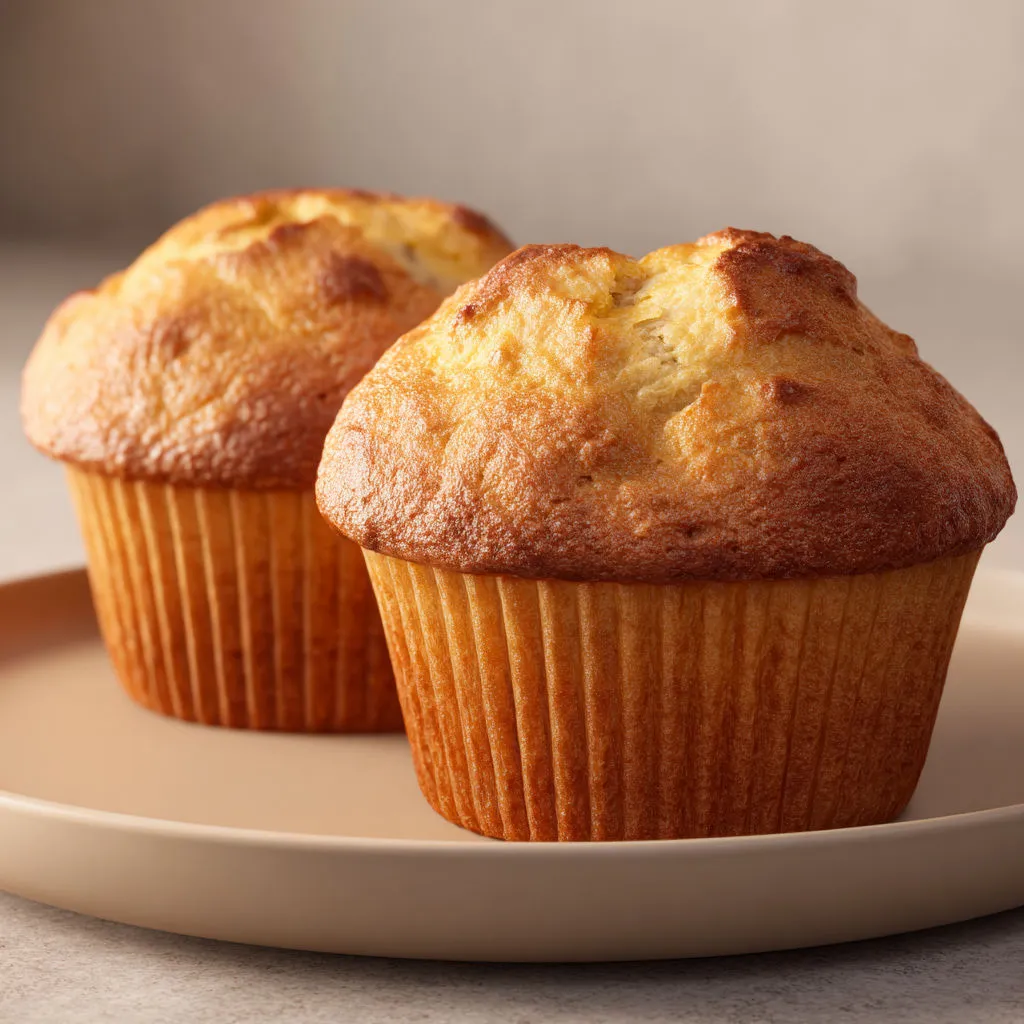 Délicieux muffins à la banane pour un goûter savoureux