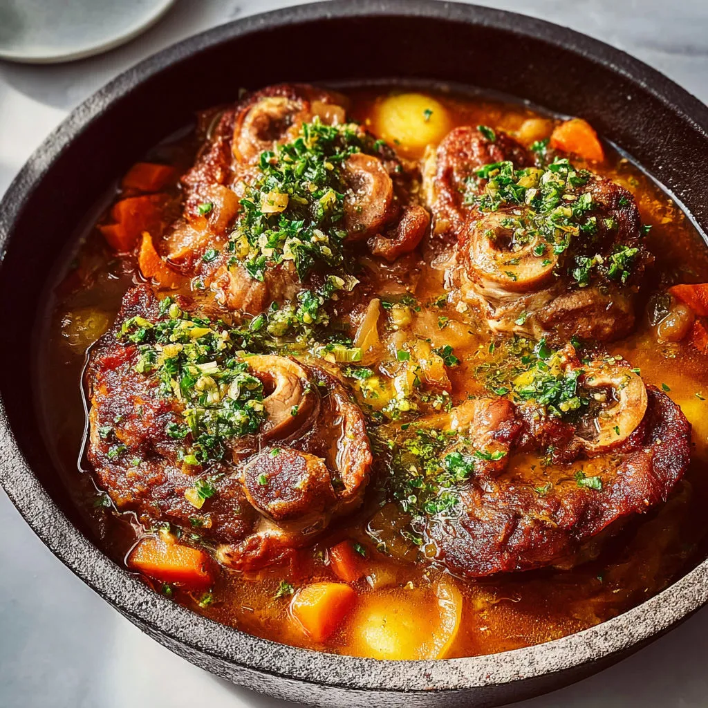 Délicieux Osso-Bucco Gremolata Maison: Recette Facile et Savoureuse