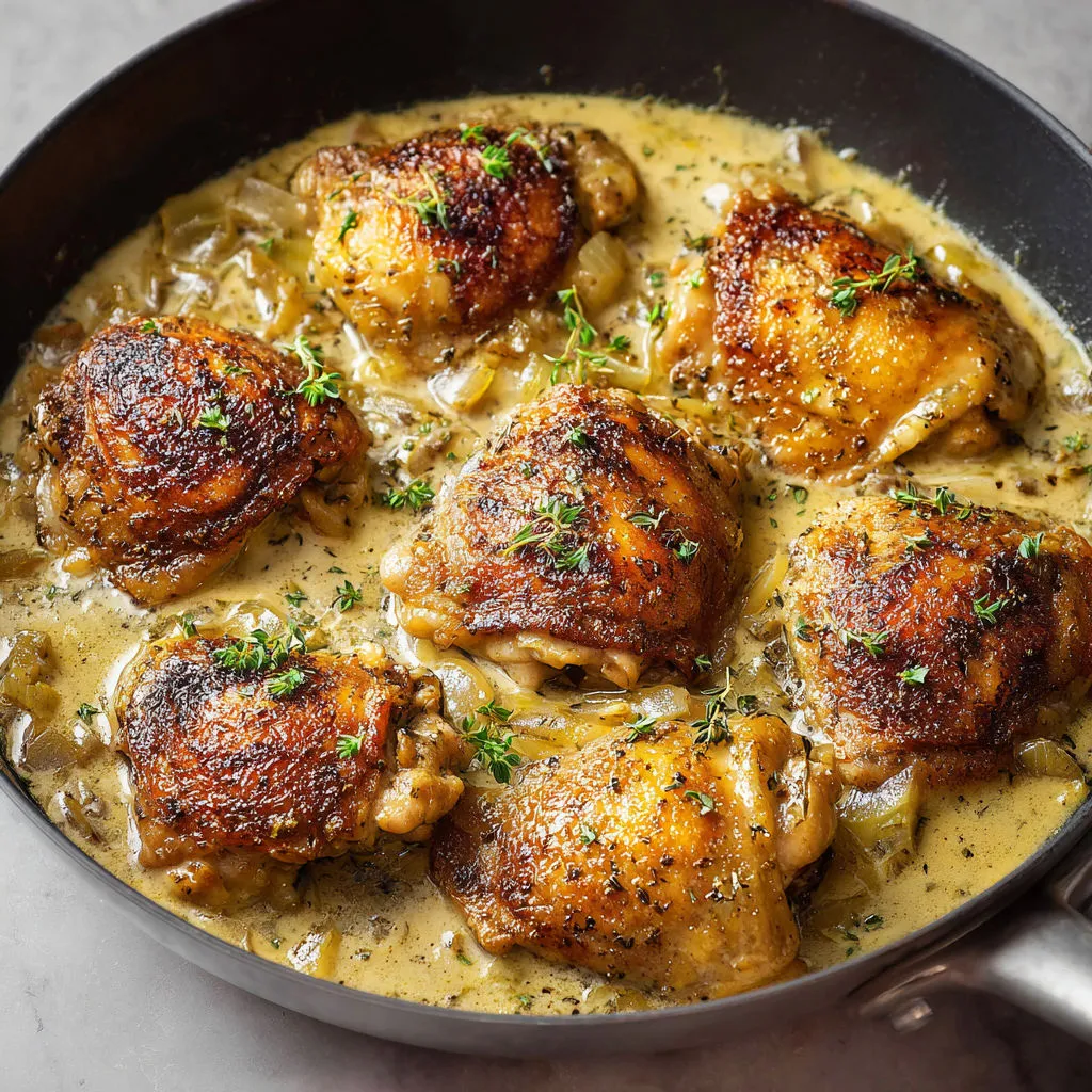 Délicieux poulet fermier normand aux saveurs authentiques