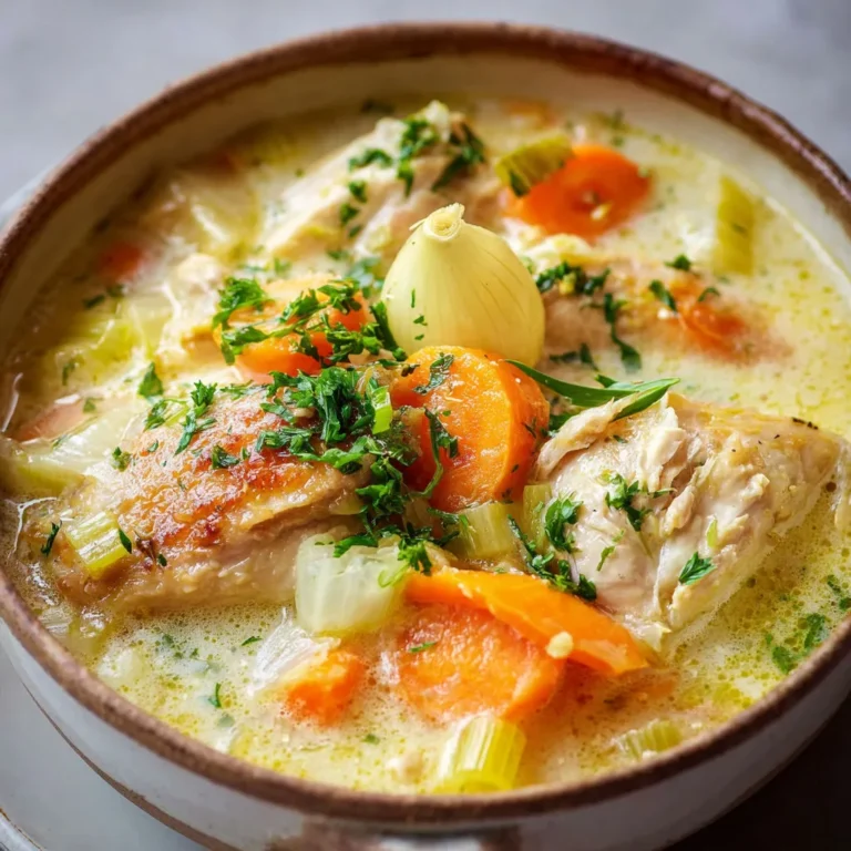 Délicieux waterzoi de poulet : recette traditionnelle et savoureuse