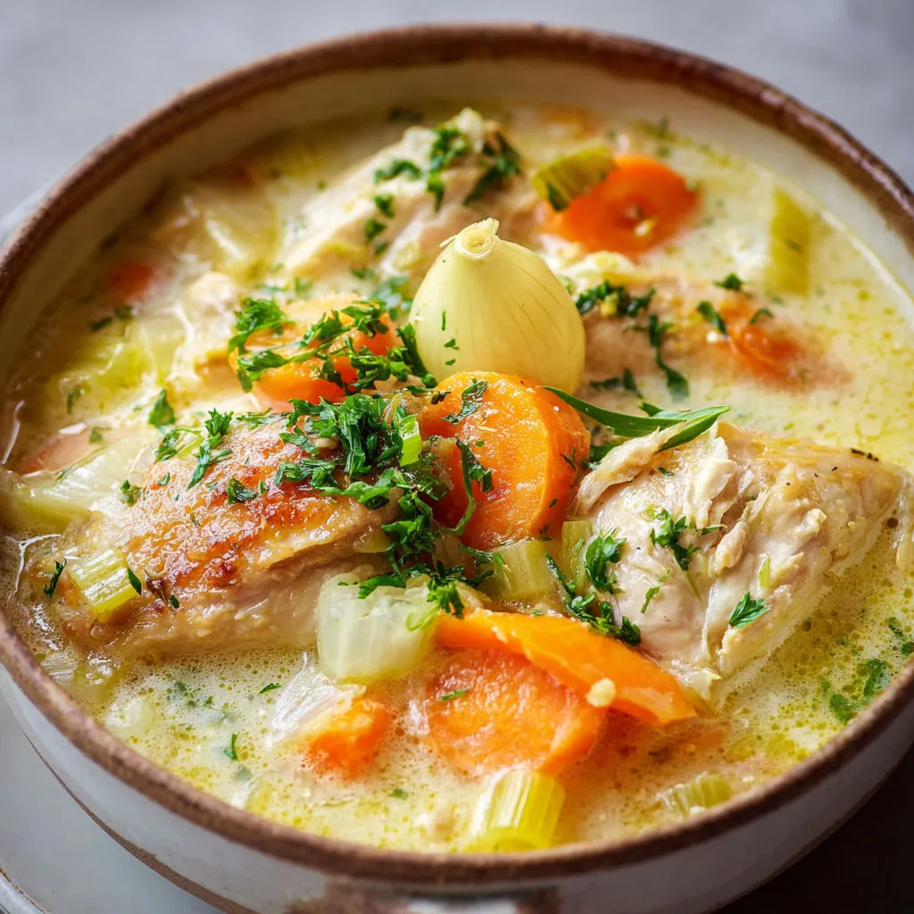 Délicieux waterzoi de poulet : recette traditionnelle et savoureuse