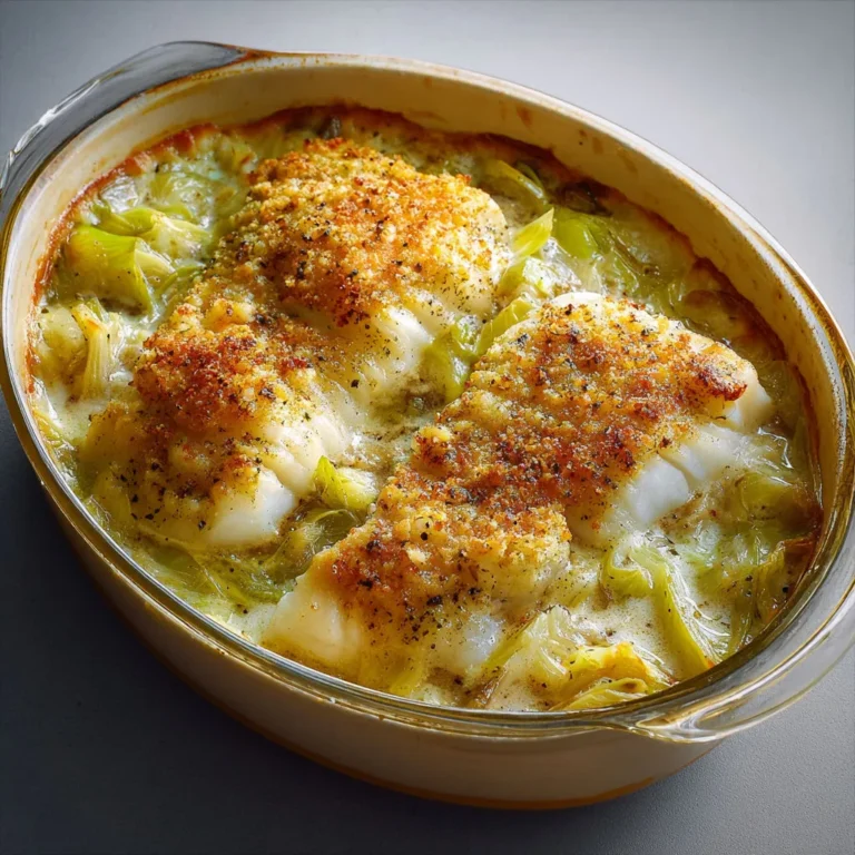 Gratin de Cabillaud aux Poireaux : Recette Crémeuse à Tester