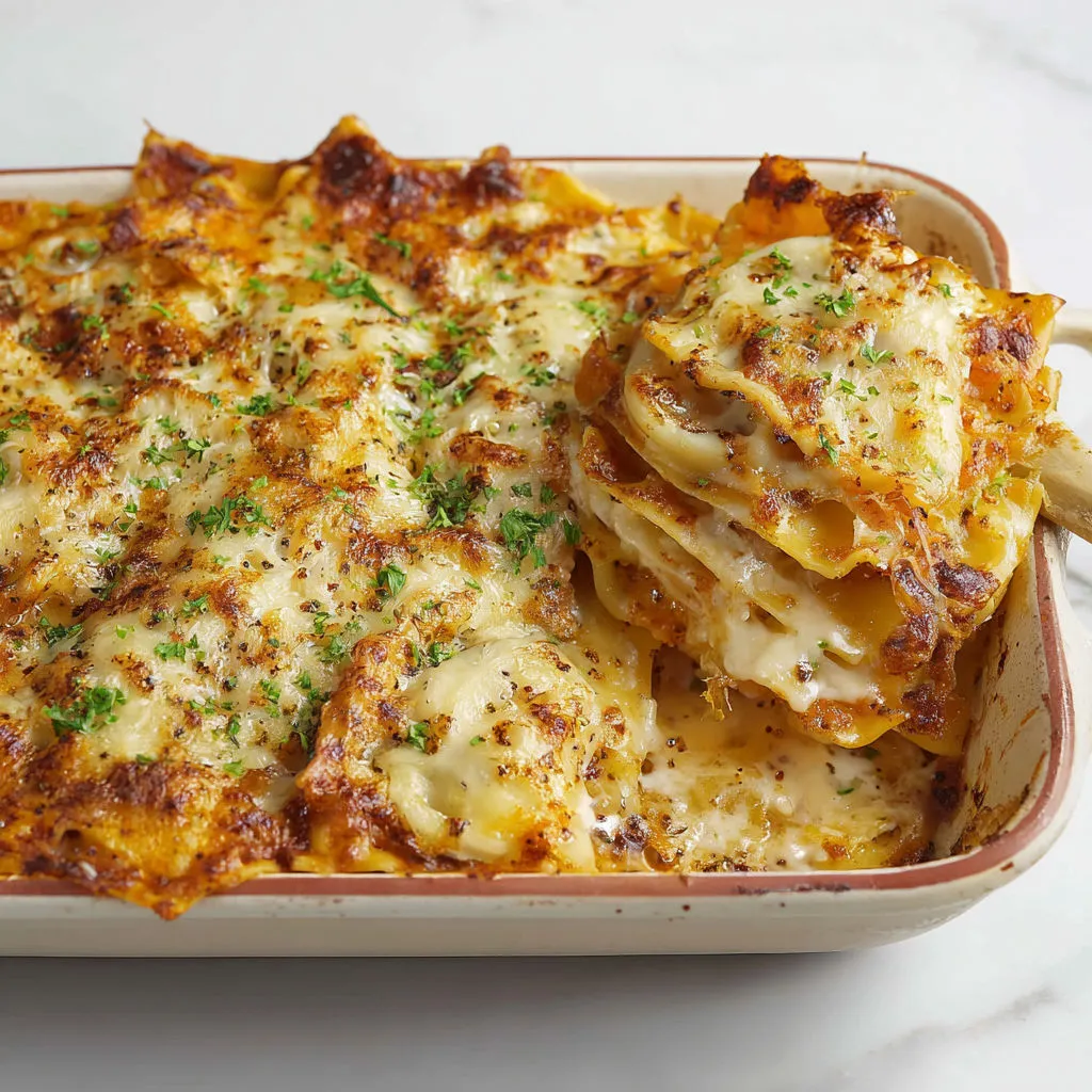 Gratin rapide ravioles au comté: recette facile et savoureuse