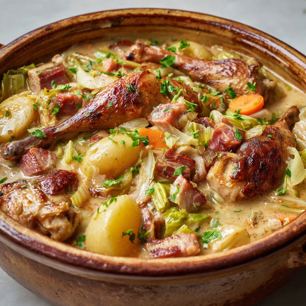 Recette authentique de Garbure des Midi-Pyrénées revisitéé