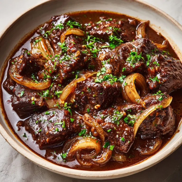 Recette de Carbonnade Flamande à la Bière Brune