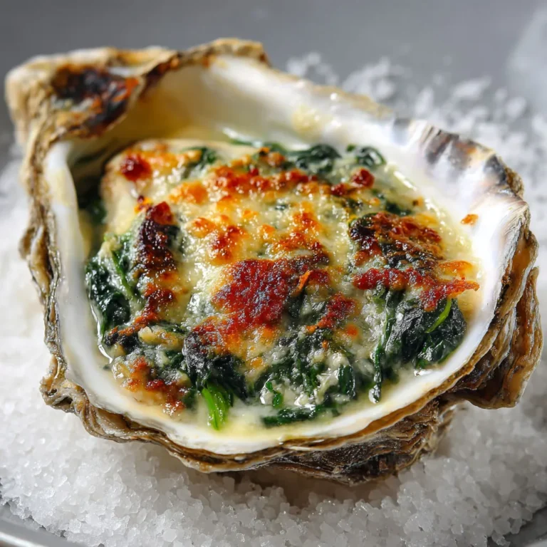 Recette irrésistible d'huîtres Rockefeller maison