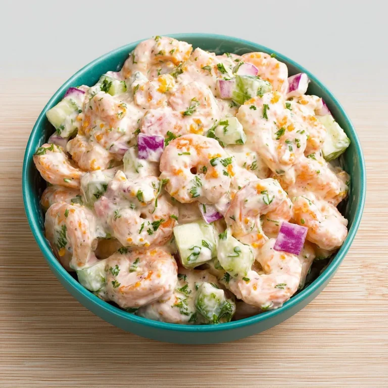 Salade de Crevettes: Recette Crémeuse et Croquante